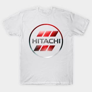 HITACHI logotype T-Shirt